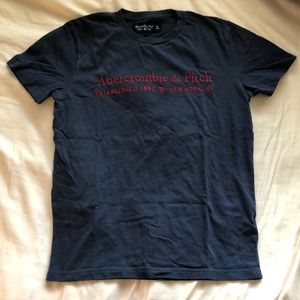 Abercrombie and Fitch dark blue t shirt (men’s)
